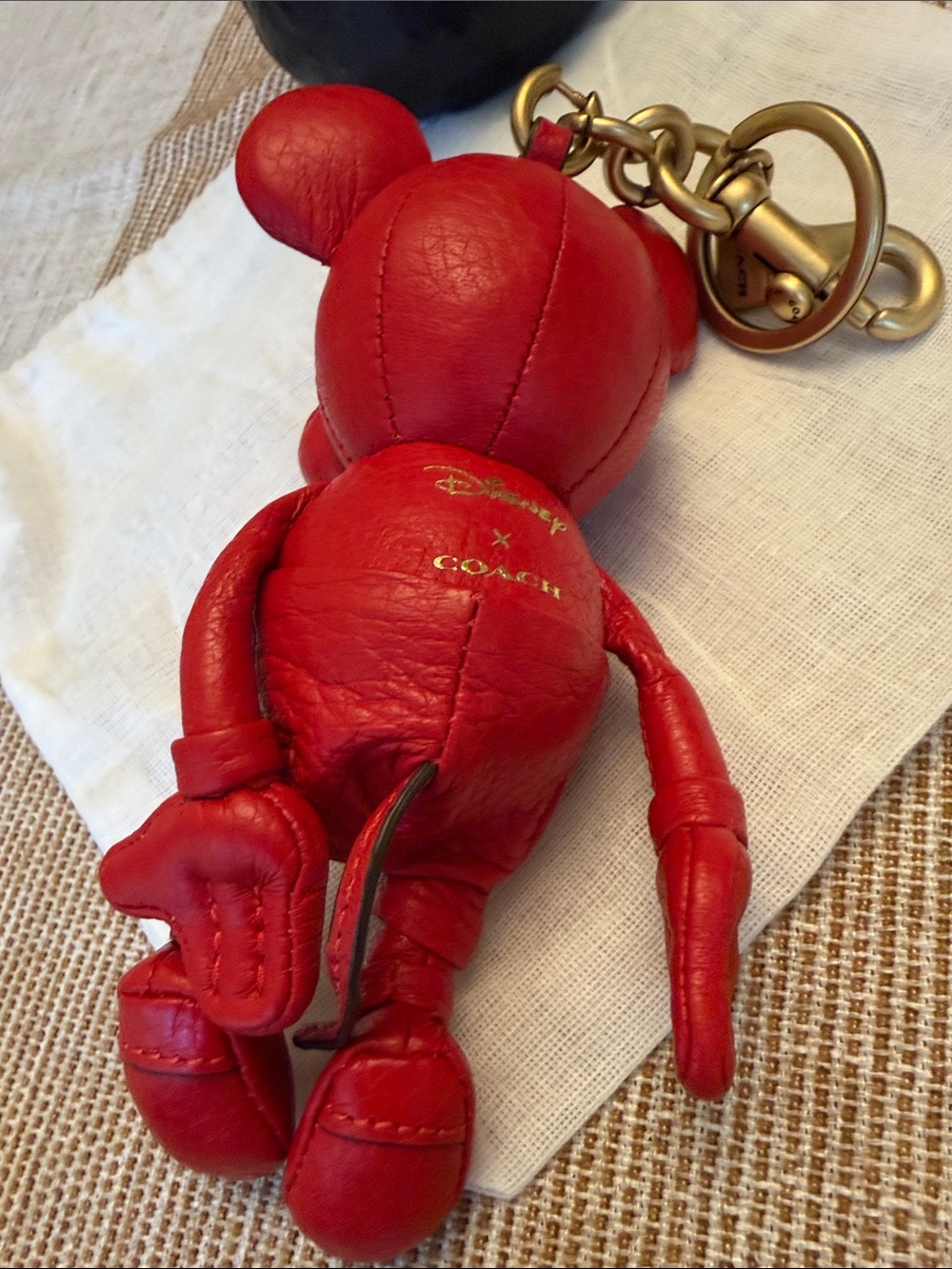 Coach X Disney Mickey Mouse Doll Charm - Picture 3 of 4